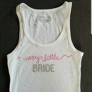 Victoria's secret sexy little bride tank top